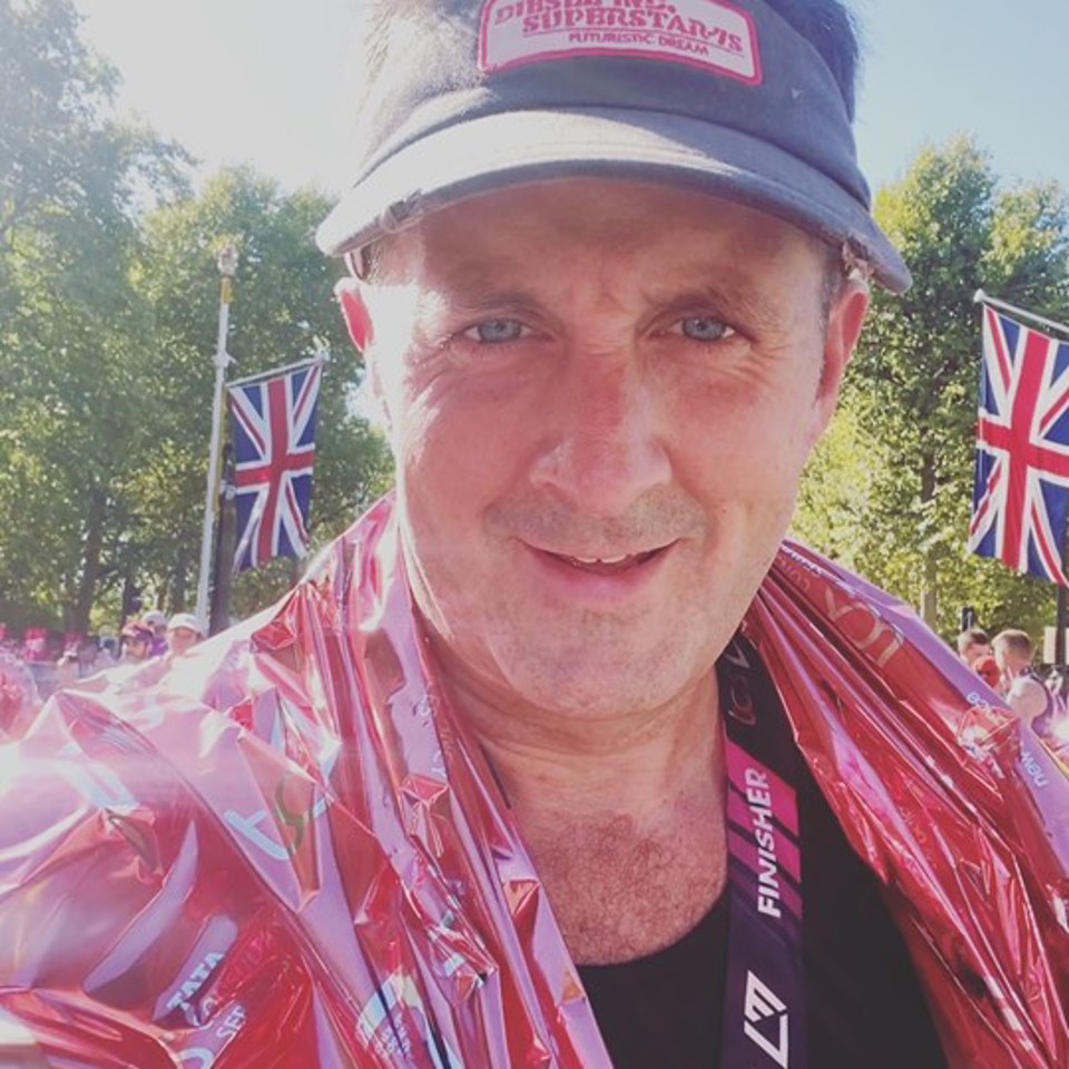 Mike Gardner London Marathon 2022