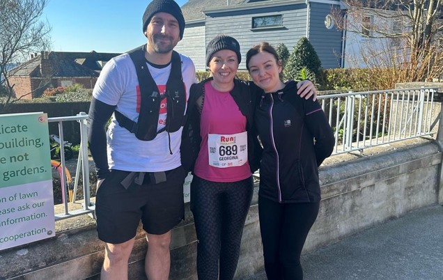 The Stein team take on 5 half marathons to support HA.
