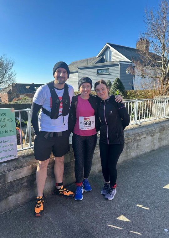 The Stein team take on 5 half marathons to support HA.