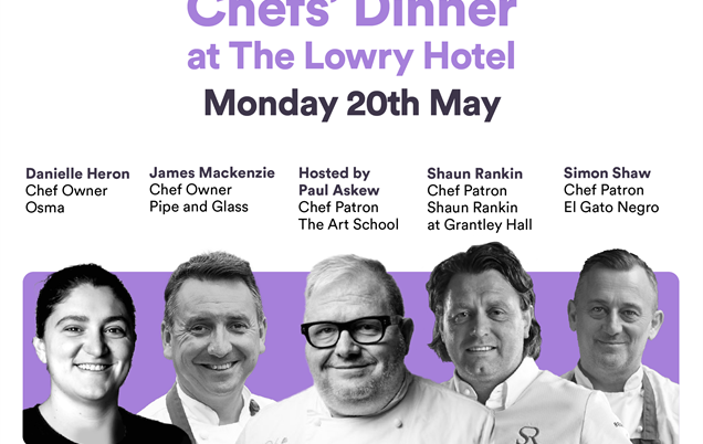 Chefs' Dinner at The Lowry Hotel