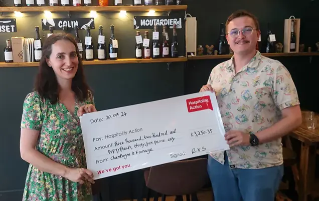 Fundraising Cheque 1