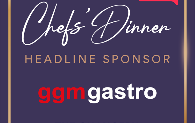 Winter Chefs’ Dinner in association with GGM Gastro.