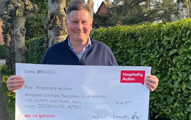 Fundraising Cheque 2