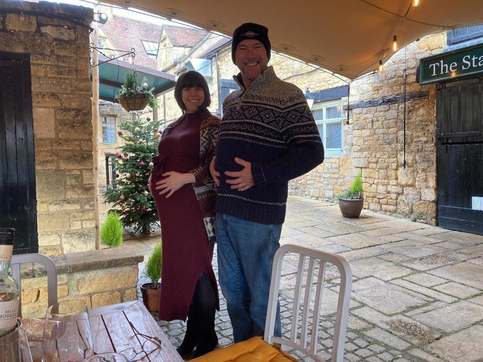 Stephanie Dad And Theo Bump