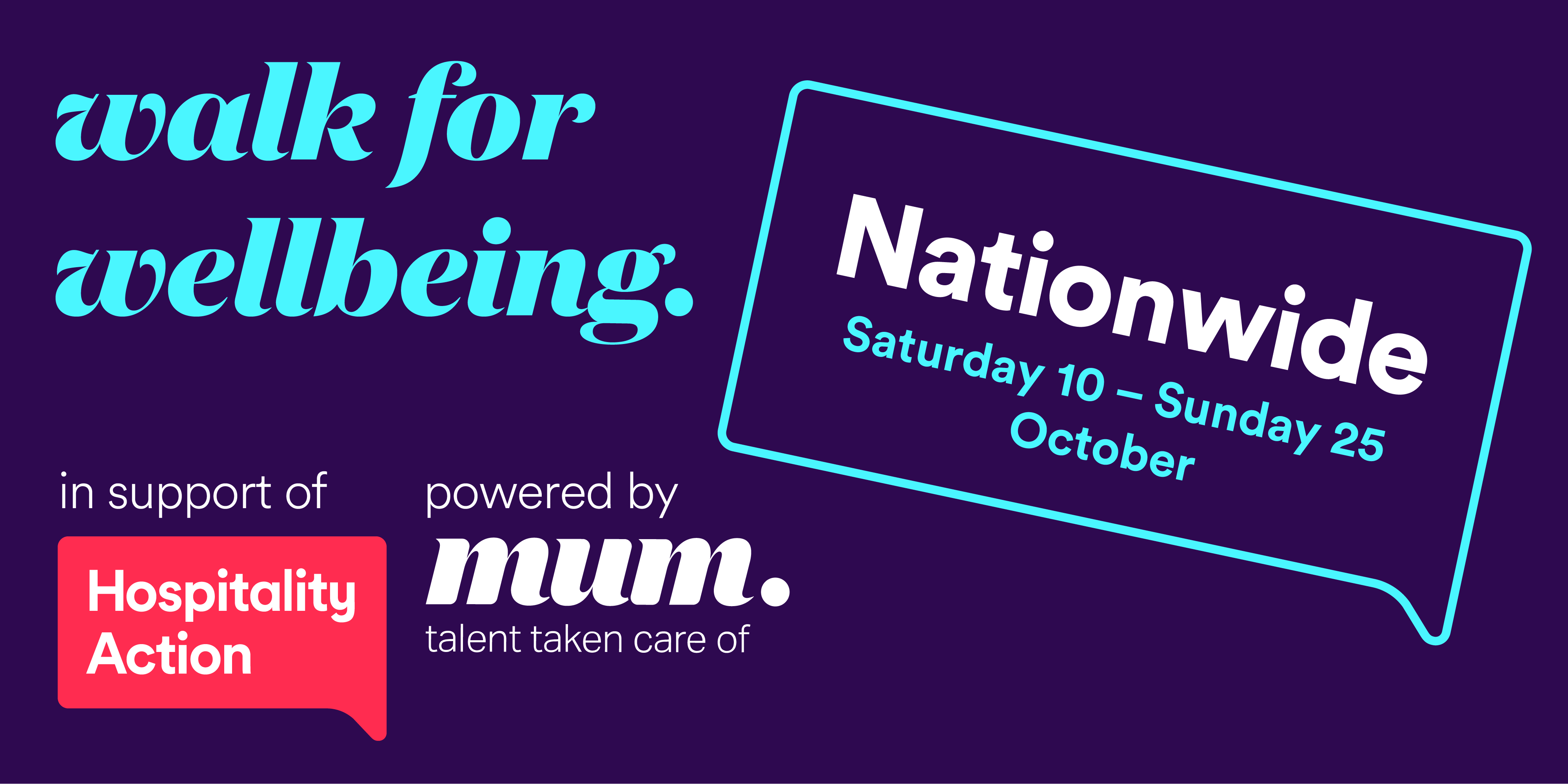 Walk for Wellbeing.